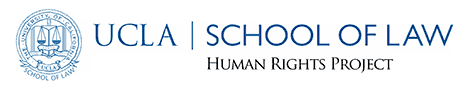 Logo for UCLA School of Law: Human Rights Project